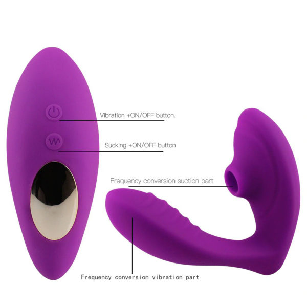 Clitoris Suction Dildo - Controls