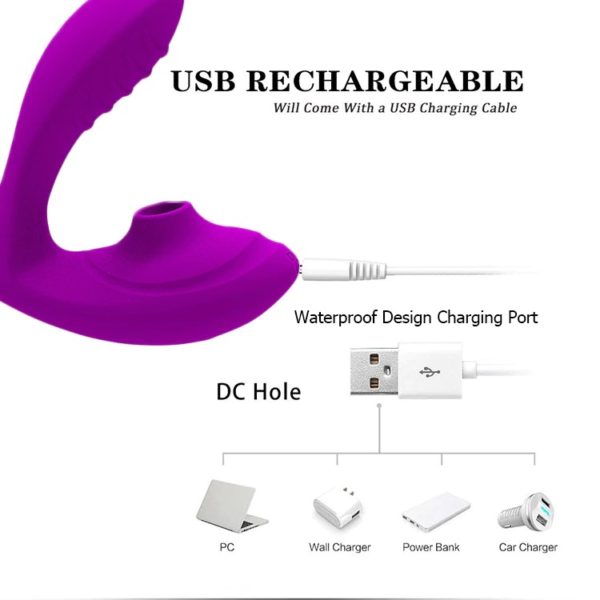 G-Spot Clit Sucker - USB Charging