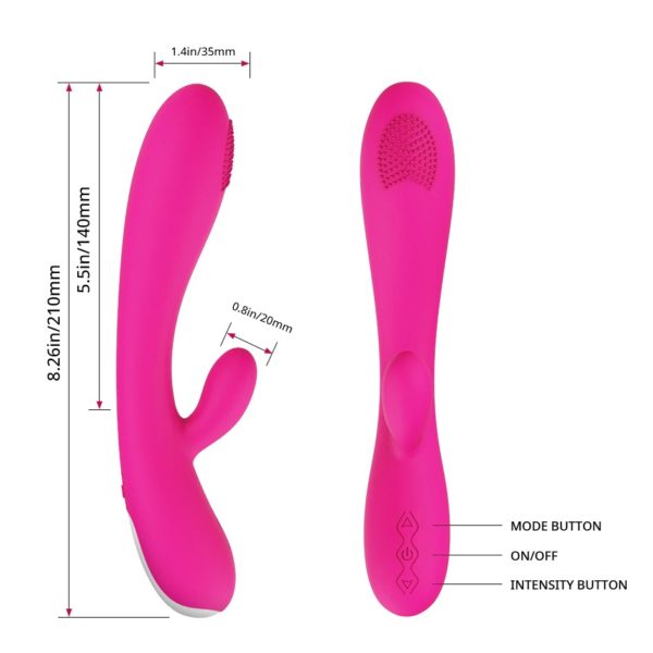 Details - Rose red Vibrator