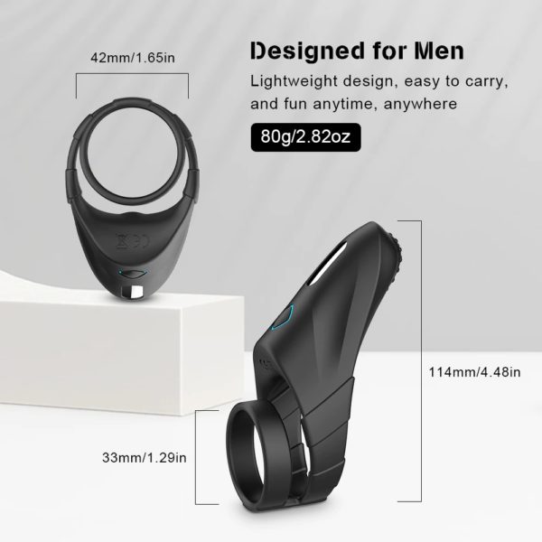 Vibrating Delay Cock Ring - Size