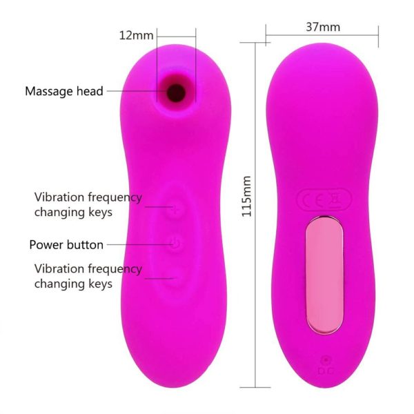 clit sucker vibrator - controls 2