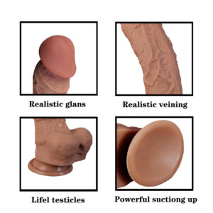 9.6 Inch Suction Cup Dildo