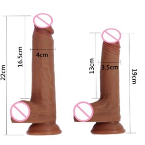 7/9 Inch Realistic Suction Cup Dildo