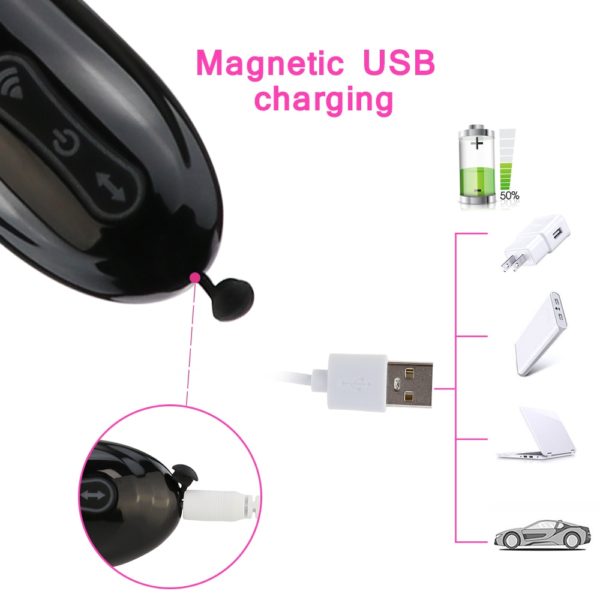 Auto Thrusting Pleasure Dildo - usb charging