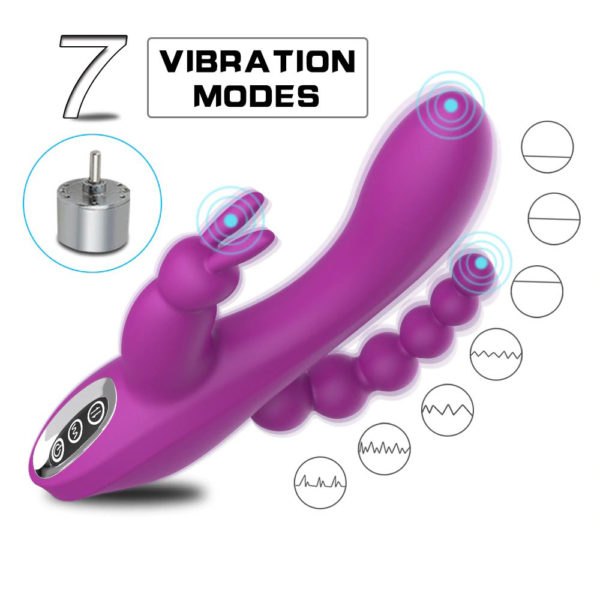 Triple Play Pleasure Rabbit - modes