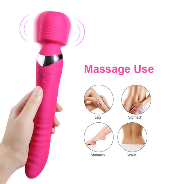 G-Spot Thrusting and Rotating Wand - Massage Vibrator